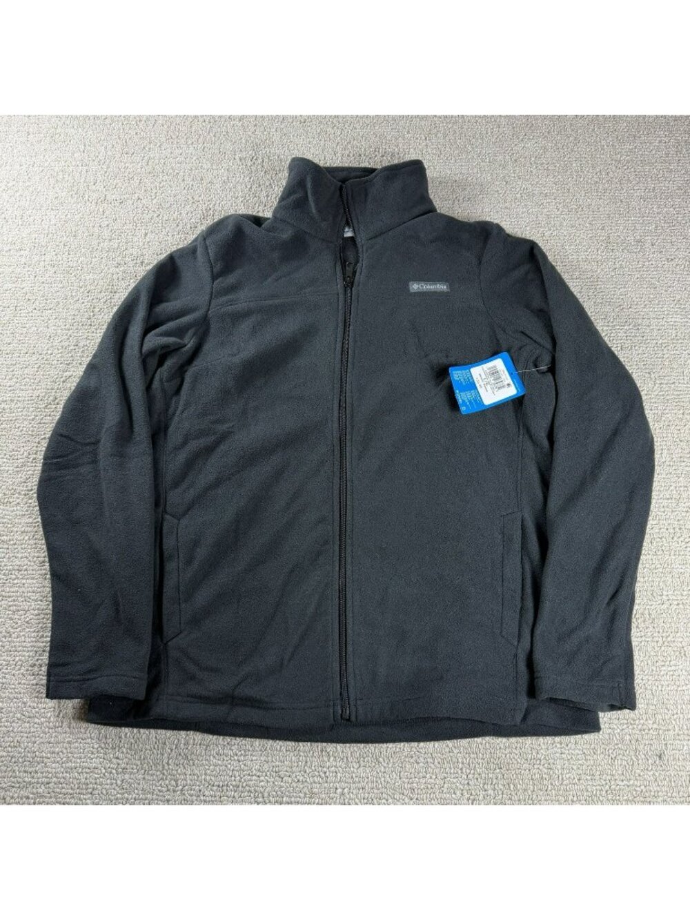 Columbia Castle Dale Regular Fit Full Zip Jacket Black Women’s Size Large